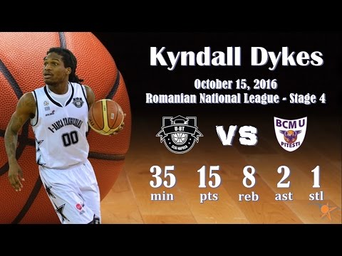 2016.10.15 Kyndall Dykes vs. BCM U Pitesti - ST4