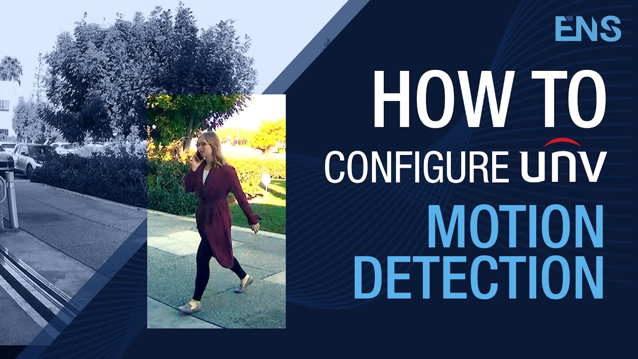 How to Configure UNV Motion Detection | Web Browser & NVR Tutorials - Uniview