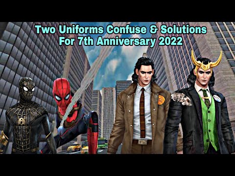 Two Uniforms Confuse & Solutions For 7th Anniversary 2022 - Marvel Future Fight