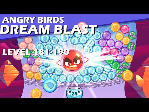 Angry Birds Dream Blast (Levels 181-190) Android Gameplay