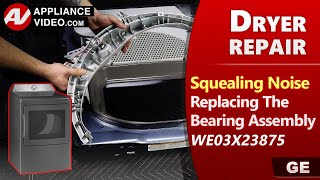 Dryer Diagnostic & Repair: Upper Drum Bearing Making Squealing, Screeching Noise
