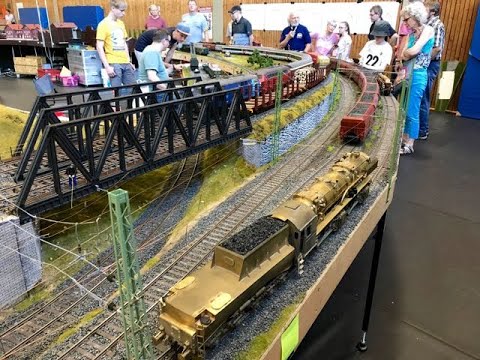 Spur1 Unterwegs Juni 2019:  Großes Spur1 Modultreffen in Halver, Teil1*** ゲージ1 модели Spoor1 Gauge1