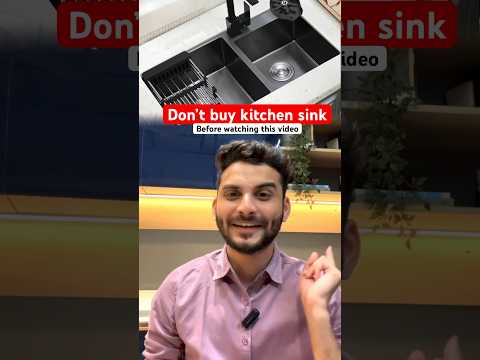 Buying kitchen sink? Watch this video first! #kitchensink #kitchendesign  #kitchen  #interiordesign