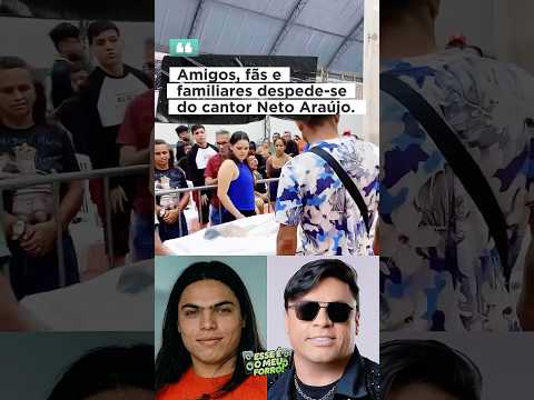 Amigos, fãs e familiares despedem-se de Neto Araújo. #familia #forródasantigas
