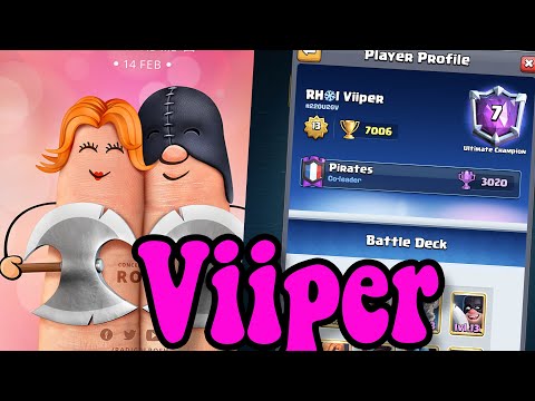 Viiper Hog ExeNado Gameplays 🏆 7000 👈 Clash Royale