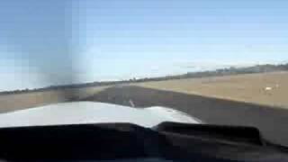 preview picture of video 'Taking Off from Narromine, Australia Rwy 04 Cockpit View'