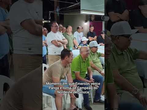 Emerson de Tanante Ananias RN, vai a final do Norte Nordeste de Sinuca em Ipueira