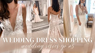 Come Wedding Dress Shopping With Me - Trying to find my DREAM dress Part 1 | Wedding Series Ep. 5