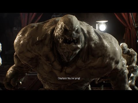Red Hood Vs Clayface BOSS FIGHT - Gotham Knights