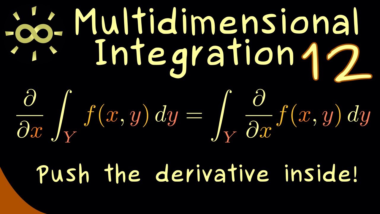 Multidimensional Integration 12 | Differentiation Under The Integral Sign [dark version]