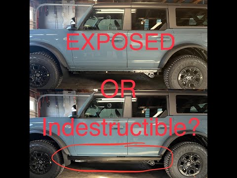 2021 Bronco 6G - OEM Rock Rail DIY Install