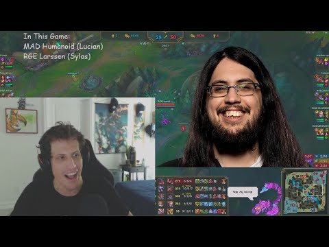 CaptianFlowers imitating Imaqtpie on his stream - weirdly accurate!!