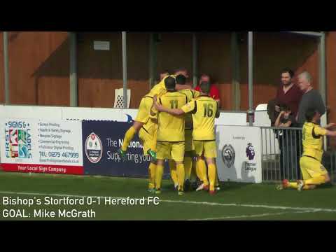 Hard Cam Goal: Bishop's Stortford 0-1 Hereford FC