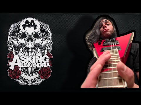 Asking Alexandria - Final Episode TABS ON SCREEN guitar cover