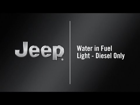 Water In Fuel Warning Light | How To | 2020 Jeep Wrangler
