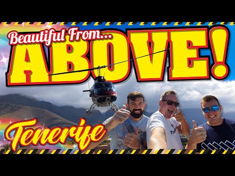 Tenerife 🚁 She's Even More BEAUTIFUL From ABOVE!