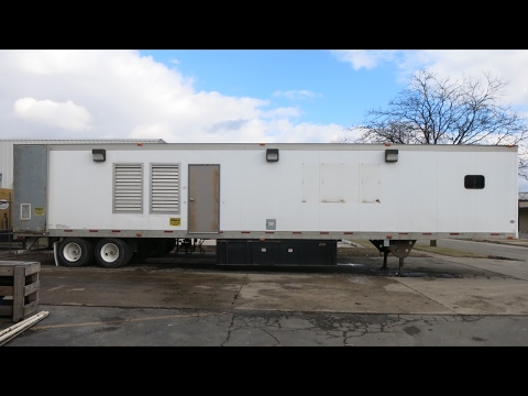 2011 MTU 500 kW trailered generator set, EPA Tier 2, 3/60/277/480V - CSDG# 2053