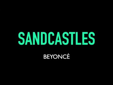 Beyoncé - Sandcastles Karaoke Instrumental Lyrics On Screen LEMONADE