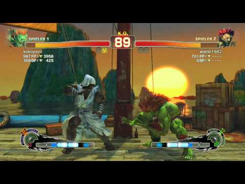 Ultra Street Fighter IV-Fight: Blanka vs Akuma