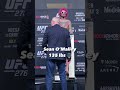 Sean O’Malley brought out the shades for his UFC 276 weigh-in ?
