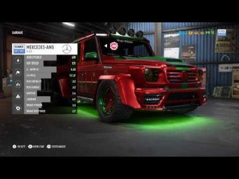 Need for Speed™ Payback  Abandoned car location guide gameplay Christmas mercedes G63