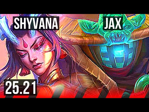 SHYVANA vs JAX (TOP) | 700+ games | EUW Master | 25.21