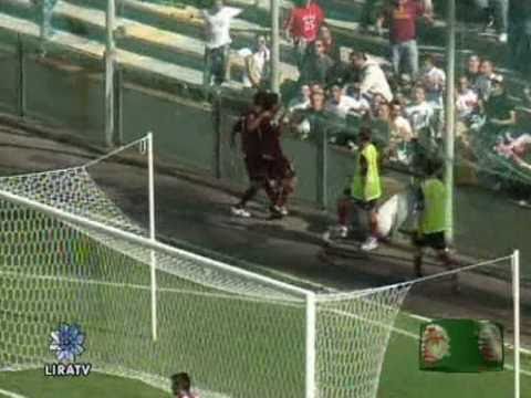 Primo gol Dino Fava in Salernitana Pavia 3 - 1 26.9.2010