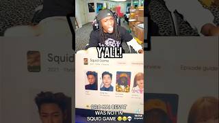 Kai Cenat Reacts To Being In Squid Games! 😂