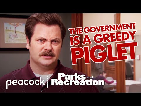 Ron Swanson's Government Crash Course | Parks and Recreation