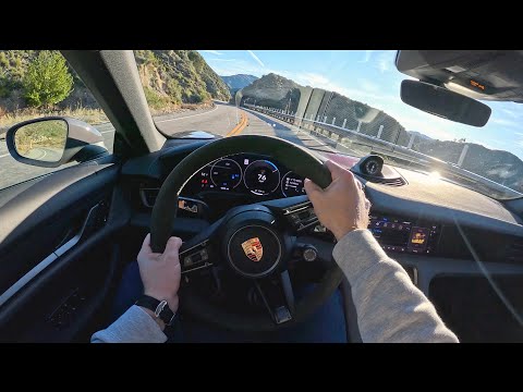 2026 Porsche Taycan 4 - POV Test Drive (Binaural Audio)