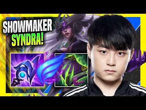 WHEN SHOWMAKER PLAYS SYNDRA MID! - DK ShowMaker Plays Syndra Mid vs Lulu! | Season 11