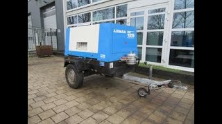 Airman PDS 125 SUPER SILENT like new!! 624hrs mobile compressor | Image 4 - Machineryline