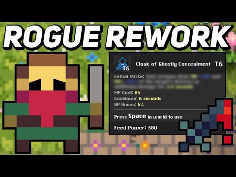 [RotMG] CRAZY Rogue Rework + Sorcerer NERF and more