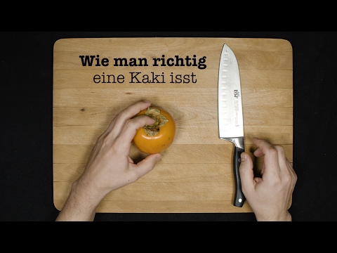 wie man richtig - EINE KAKI ISST (Tutorial)