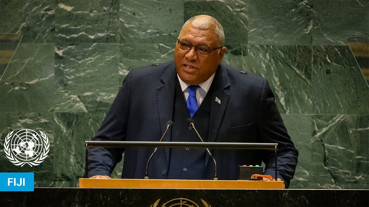 🇫🇯 Fiji - President Addresses United Nations General Debate, 79th Session | #UNGA