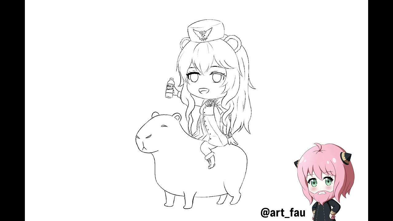 Gambar dan Ilustrasi - Saya akan menggambar Chibi lucu untuk anda. - 2