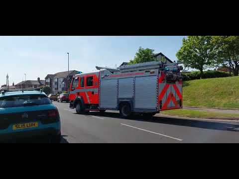 Blackpool's First and Second Pump Turnout - Lancashire Fire and Rescue Service