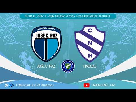 [Reserva] José C. Paz vs Hacoaj // PASIÓN JOSÉ C. PAZ