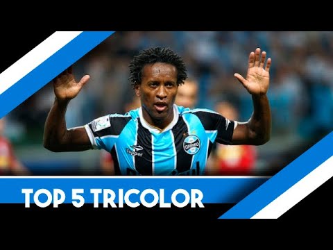 Os 5 GOLS mais BONITOS de Zé Roberto pelo Grêmio