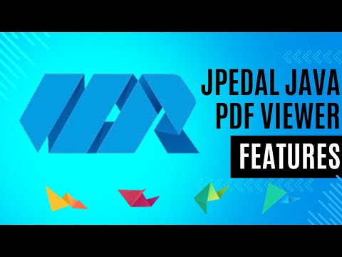 JPedal Java PDF Viewer Features
