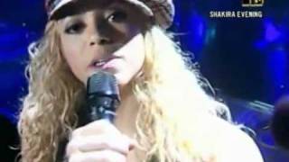 Shakira - Dude (Looks Like a Lady) - Live MTV - Tour Of The Mongoose