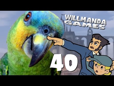 Professor Layton vs Ace Attorney - part 40 - Who's a Pretty Bird?