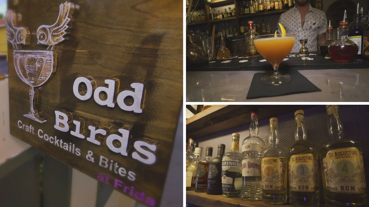 Sip Craft Cocktails at Odd Birds in St. Augustine