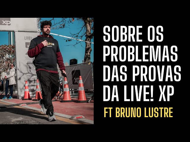 Sobre as provas da Live ft. Bruno Lustre