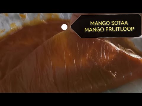 mango sotaa (mango fruit loop) the recent heatwave in uk made me do this,