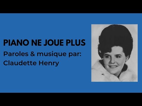 Piano Ne Joue Plus video