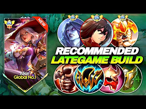 ALICE MAKES ENEMIES USELESS 🔥 | BROKEN LATE GAME BUILD 2026 | MLBB