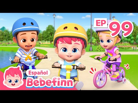 Aprendamos a Montar en Bicicleta🚲 | EP99 | Canciones Infantiles | Bebefinn en español