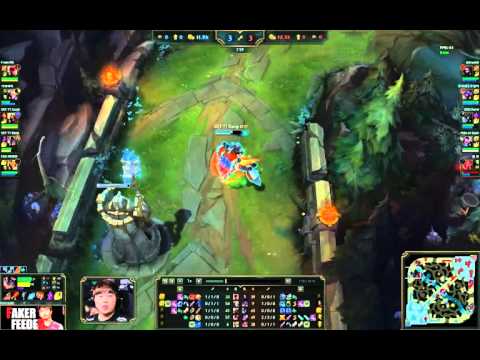 Bang vs Koro1 Rumble vs Maokai Toplane Faker Feeder ✔140