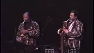 World Saxophone Quartet February 1, 1991 Playing "Hattie Wall" by Hamiet Bluiett